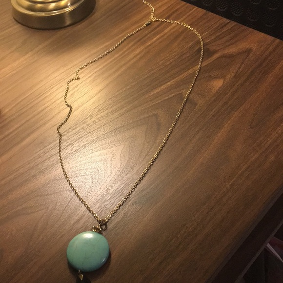 turquoise necklace! FREE EARRINGS WITH PURCHASE! - Picture 3 of 5